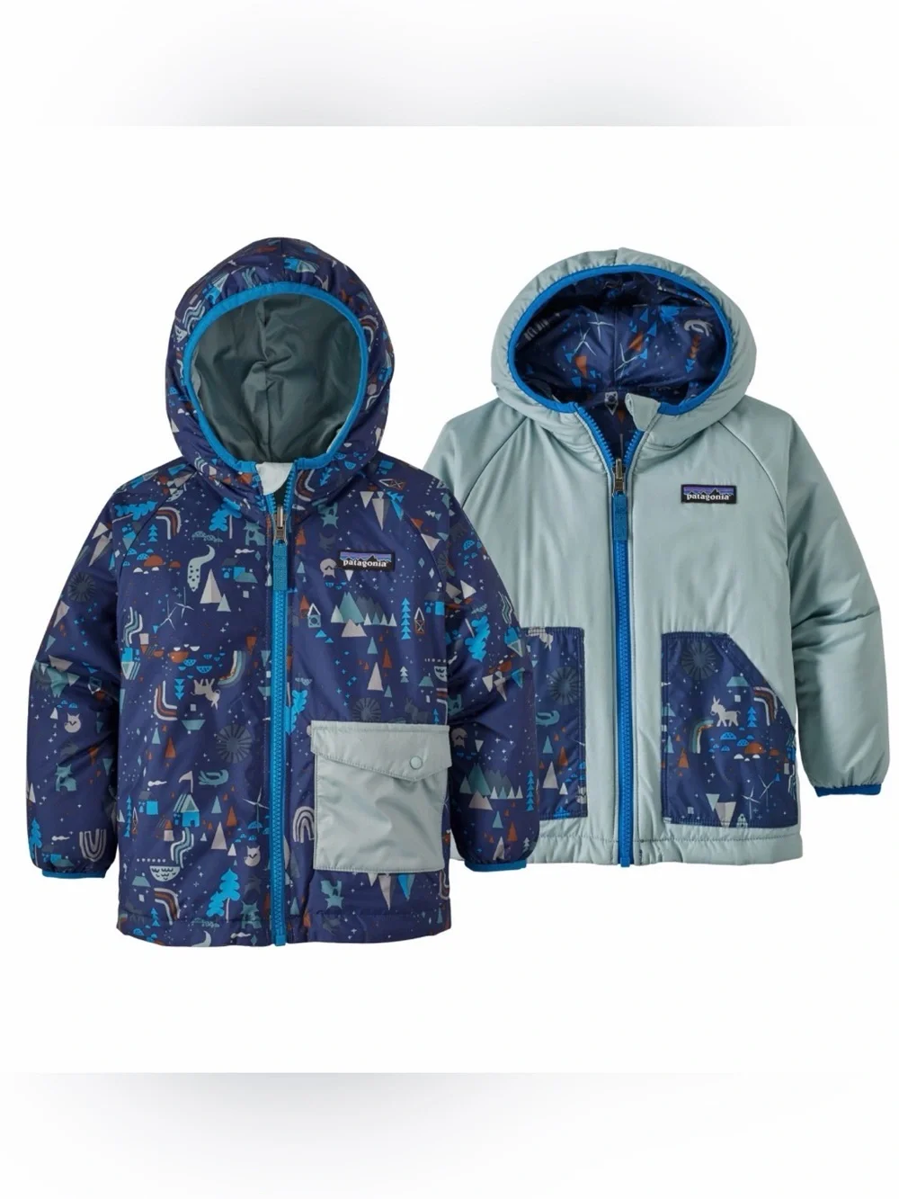 Patagonia Puff-Ball Reversible Jacket - Baby Boy Size: 6-12M
